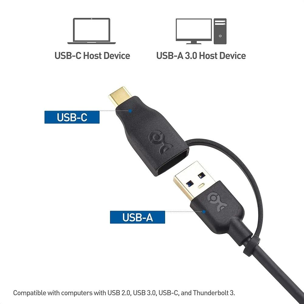 Cable Matters adapter USB do 2.5G Ethernet USB-C/A Thunderbolt 3 2,5Gb
