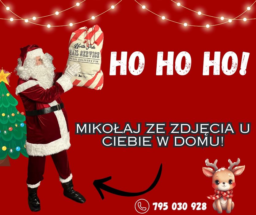 Wynajem Świętego Mikołaja