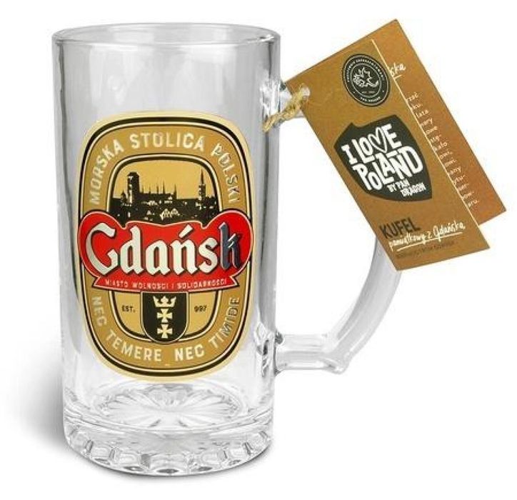 Kufel I love Poland Gdańsk 500ml oprawa: folia
