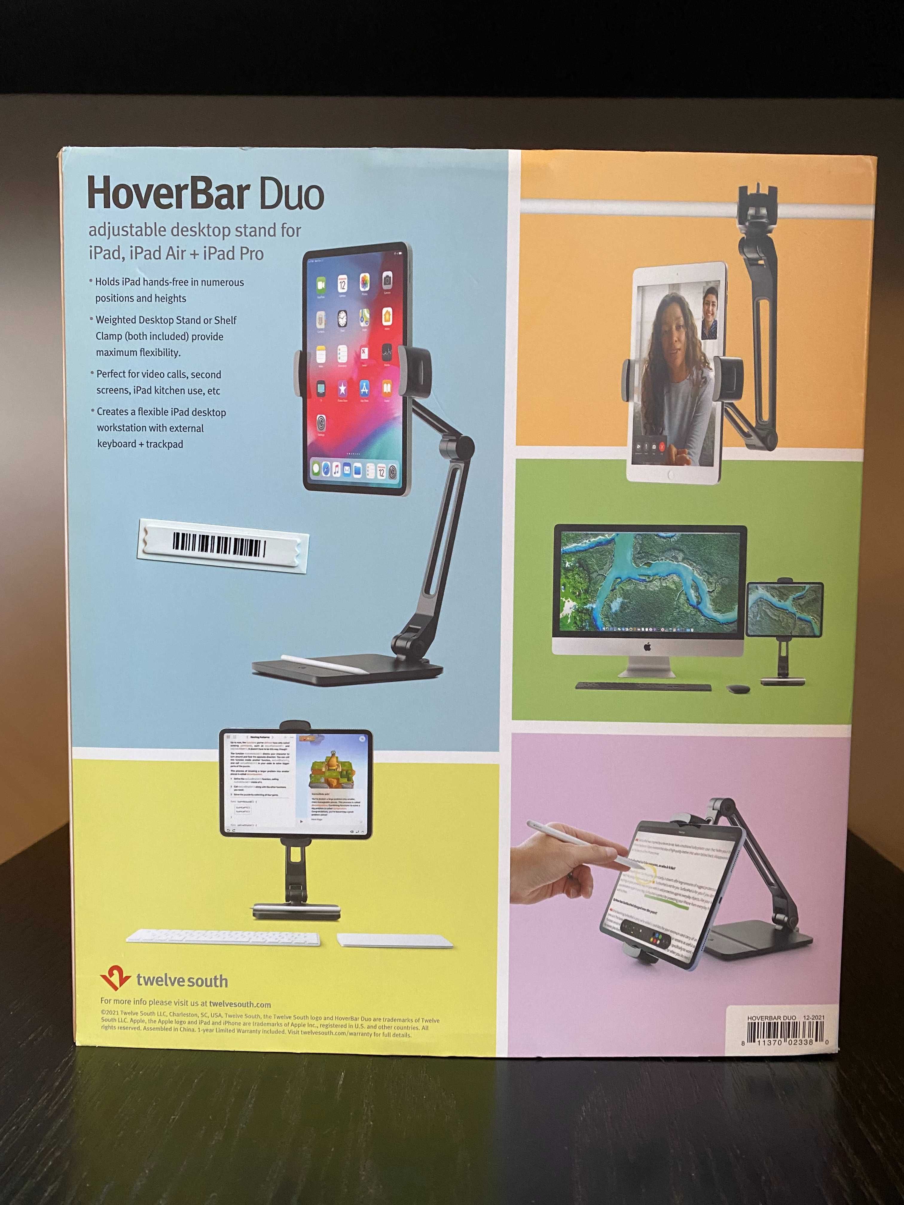 NOWY stojak / uchwyt na iPada i tablet HoverBar Duo - na gwarancji