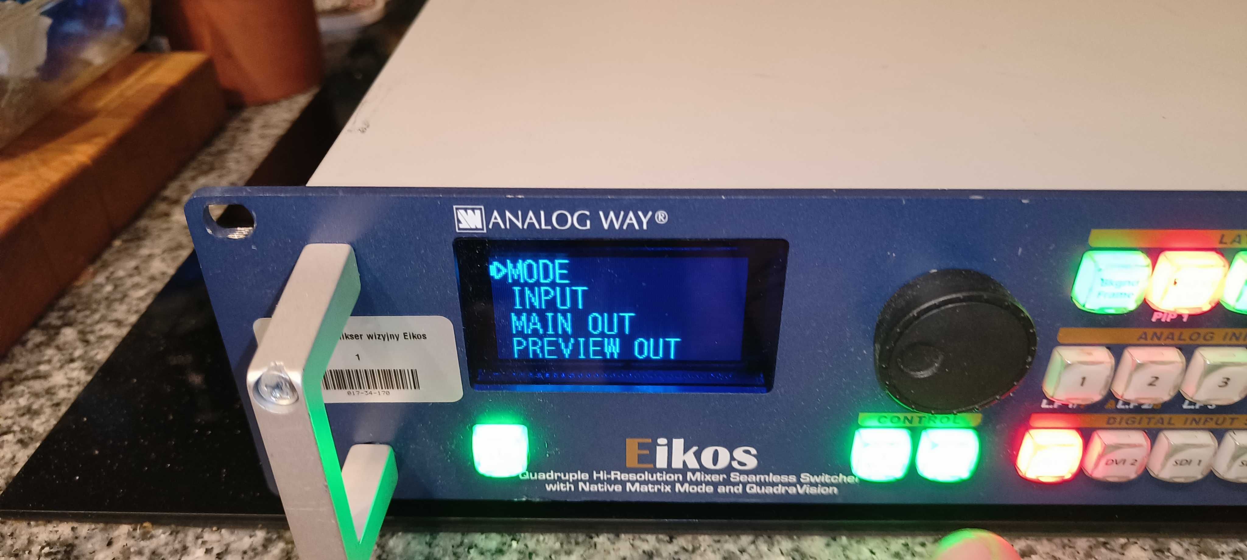 Analog Way Eikos EKS500 Wielowarstwowy mikser HR