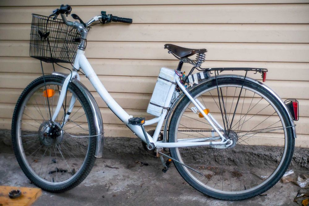 Електровелосипед City Star, 350W 48V, планетарка 7 передач.