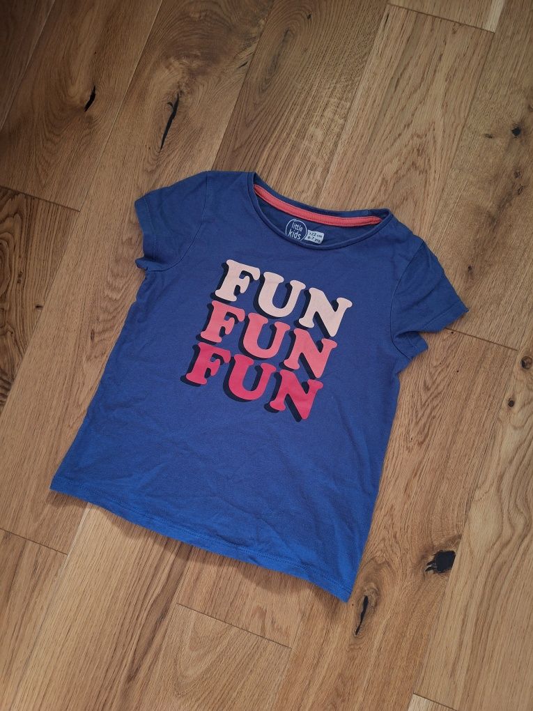 Little Kids bluzka z krotkim rekawem r. 122 t-shirt