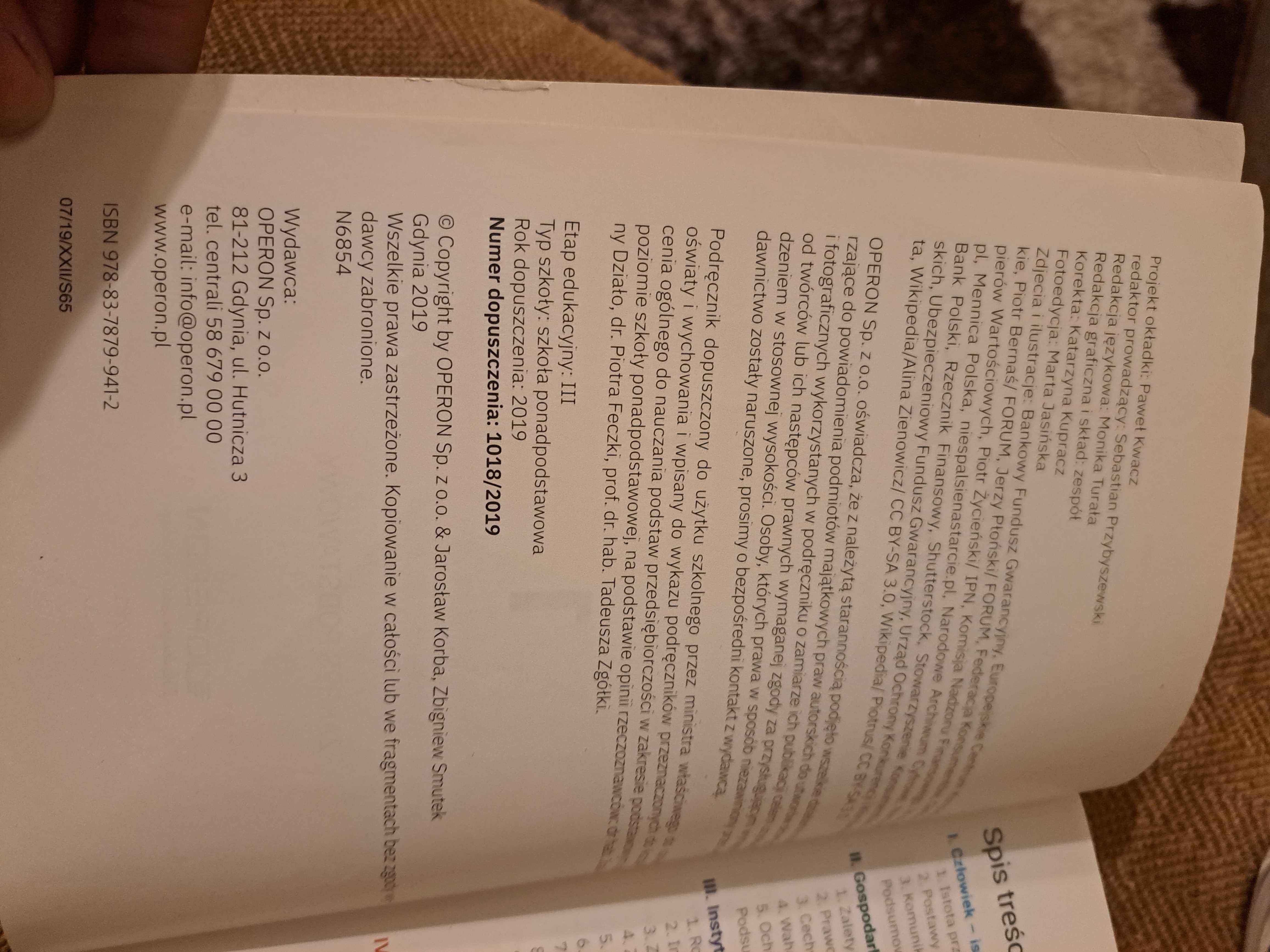 Podstawy przedsiębiorczości 1. Operon