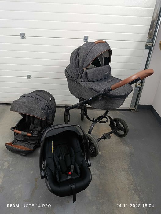 Wózek Bebetto Luca 3w1 /gondola, spacerówka, nosidło