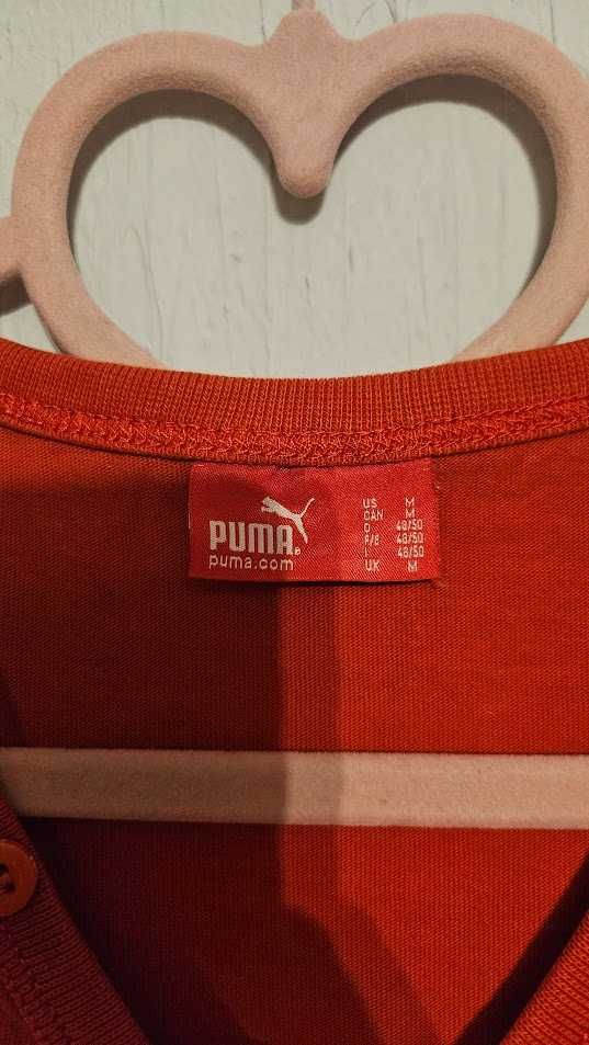 Koszulka Puma M kolor czerwony