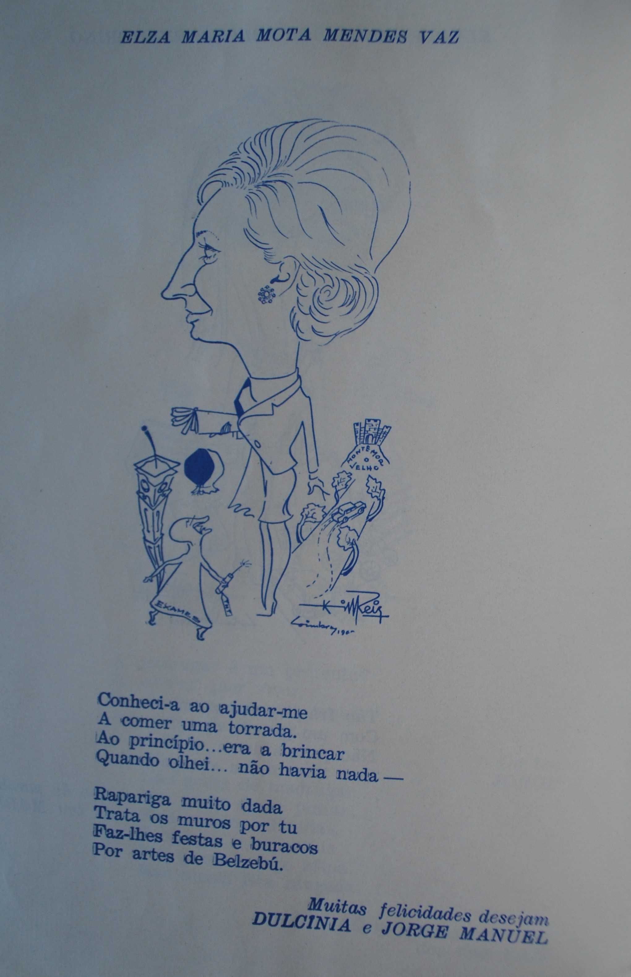 Quartanistas de História Ano 1968 Coimbra - Queima das Fitas