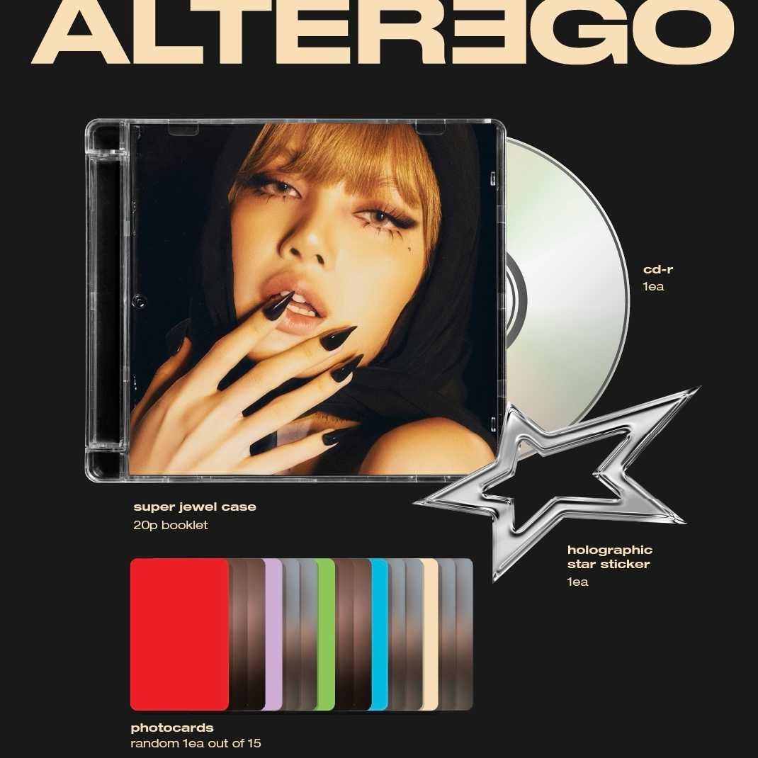 Альбом lisa alter ego / alter ego/ BLACKPINK/ альбом alter ego/  LISA