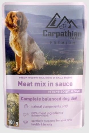 корм для собак Carpathian Pet Food.