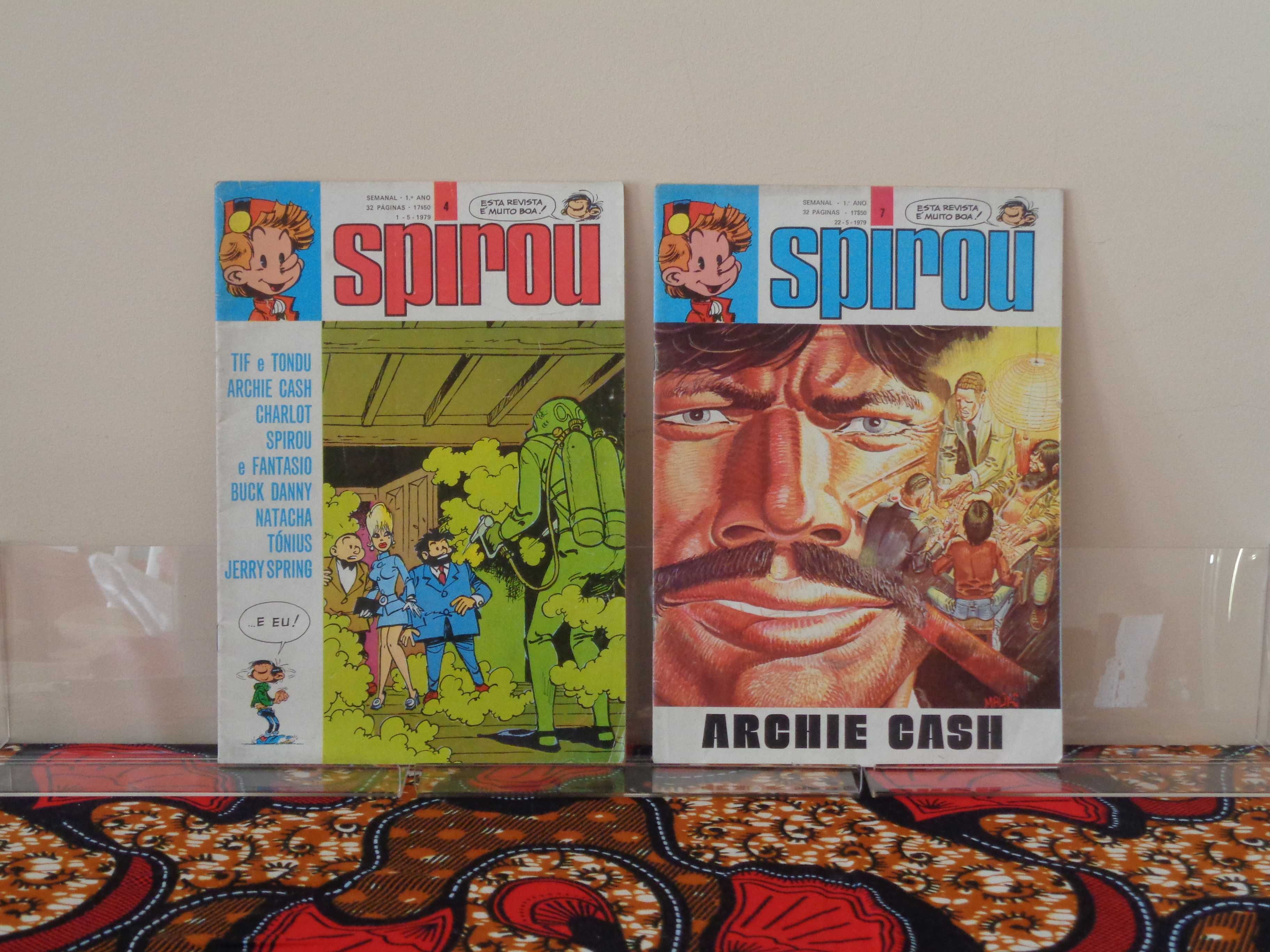 Revista Spirou. 2ª Série. 2 Títulos. 1979. Portes Incluídos.