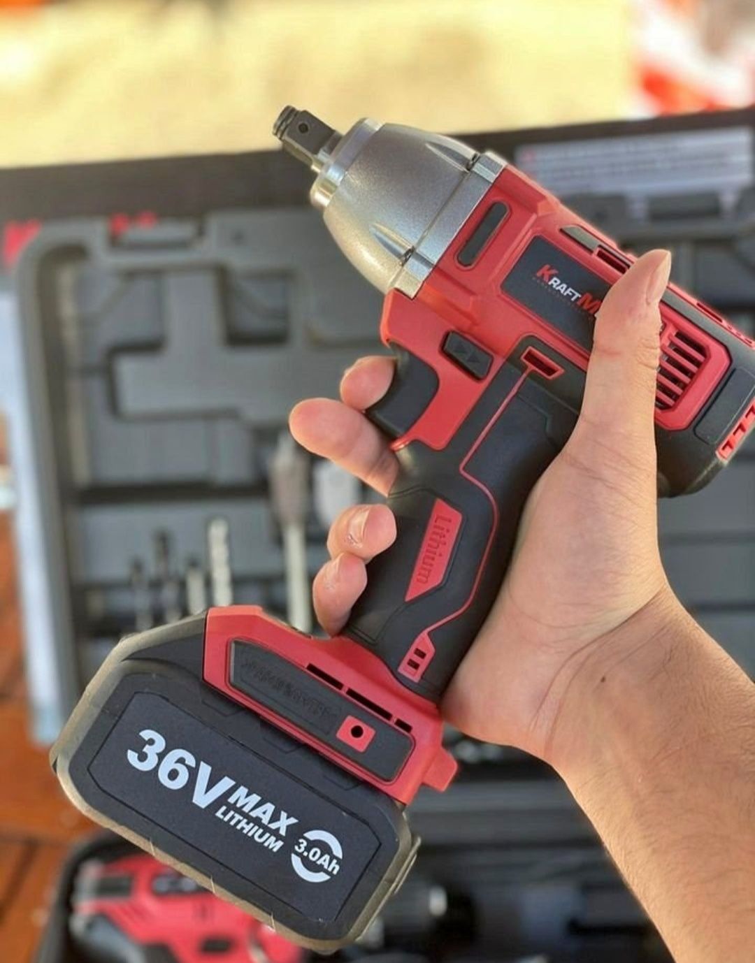 Conjunto Aparafusadora e Máquina de Impacto 36v
