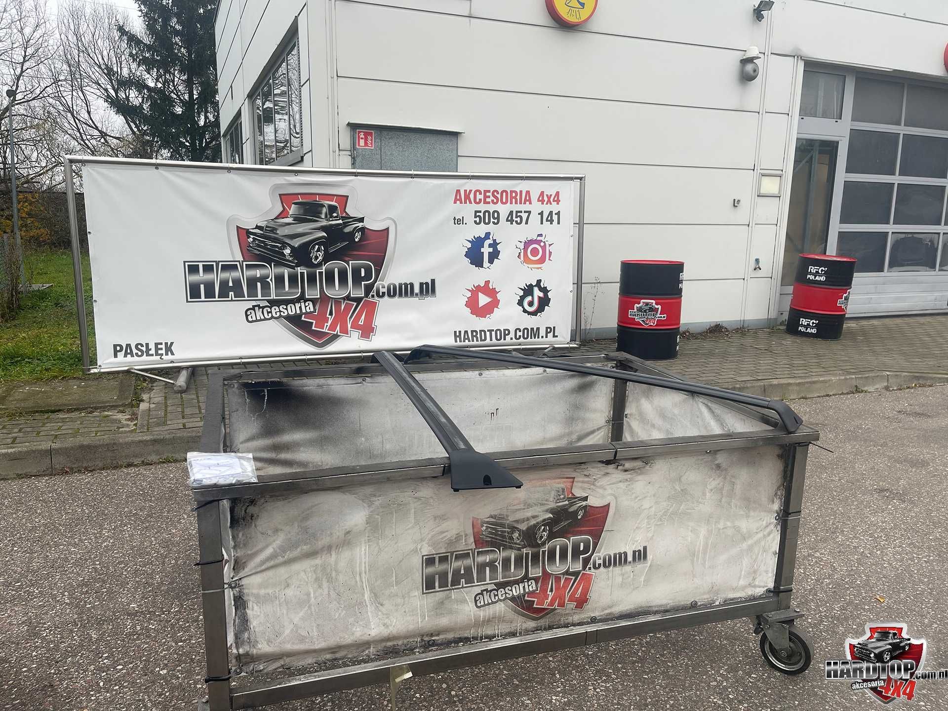 Relingi Volkswagen Amarok, pałąki pokrywy, pickup, pokrywa