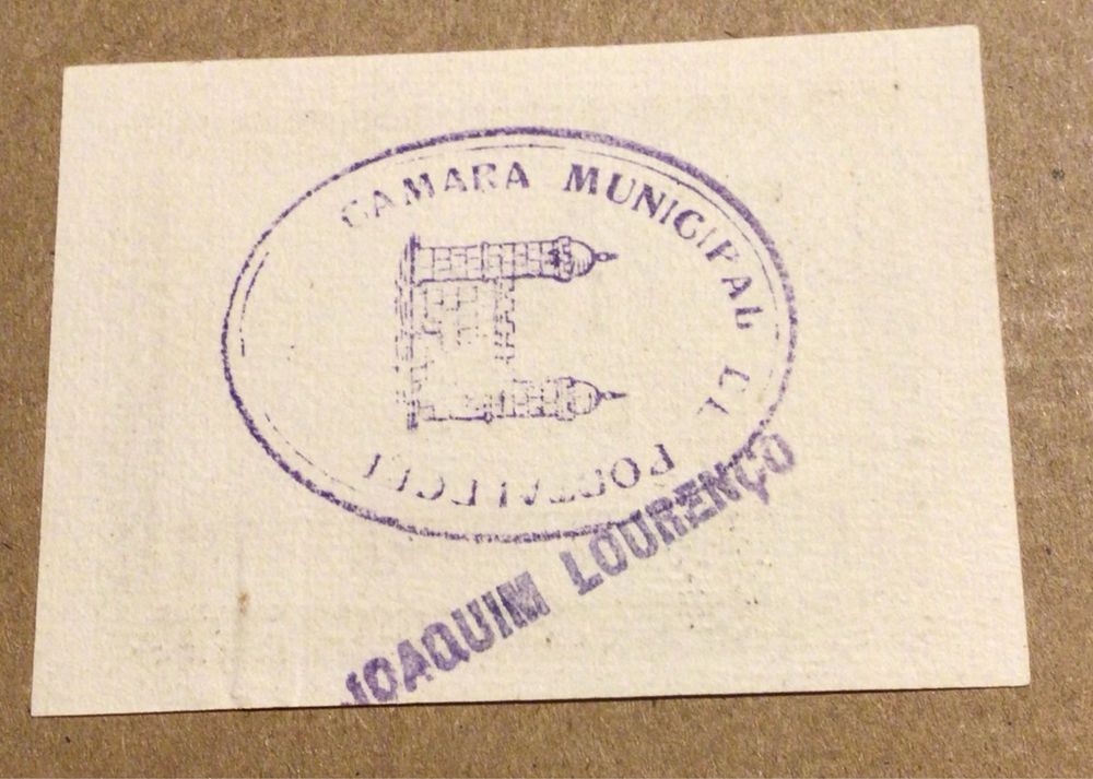 CÉDULA PORTALEGRE  -  1 CENTAVO