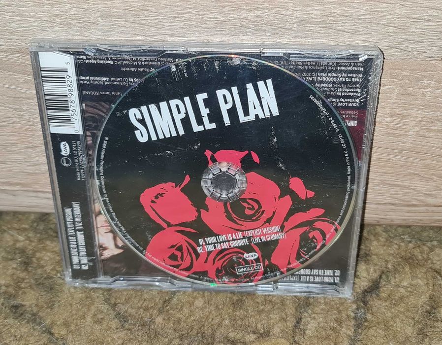 Simple Plan / Your Love Is A Lie / SINGIEL CD / FOLIA