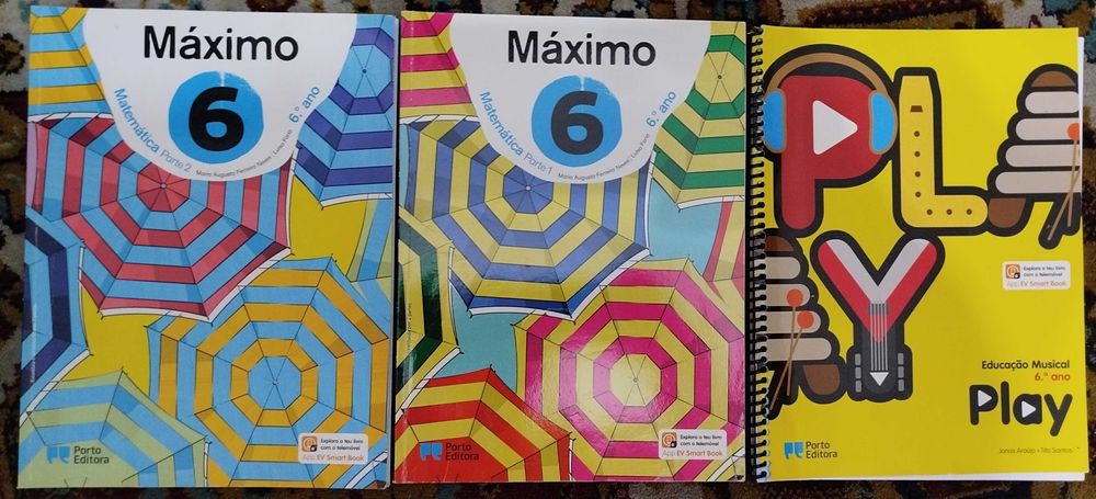 Livros manuais Escolares 6º 7º 8º anos e e Inglês