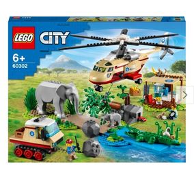 Nowe klocki LEGO City Na ratunek dzikim zwierzętom.
