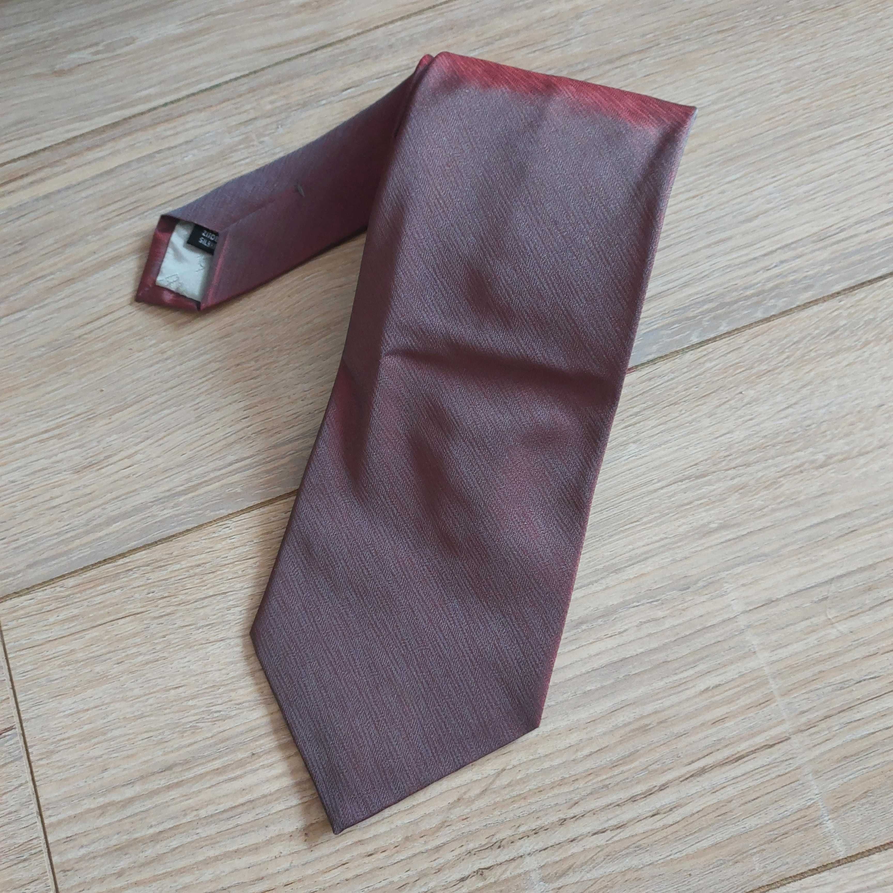 Jedwabny krawat silk bugatti