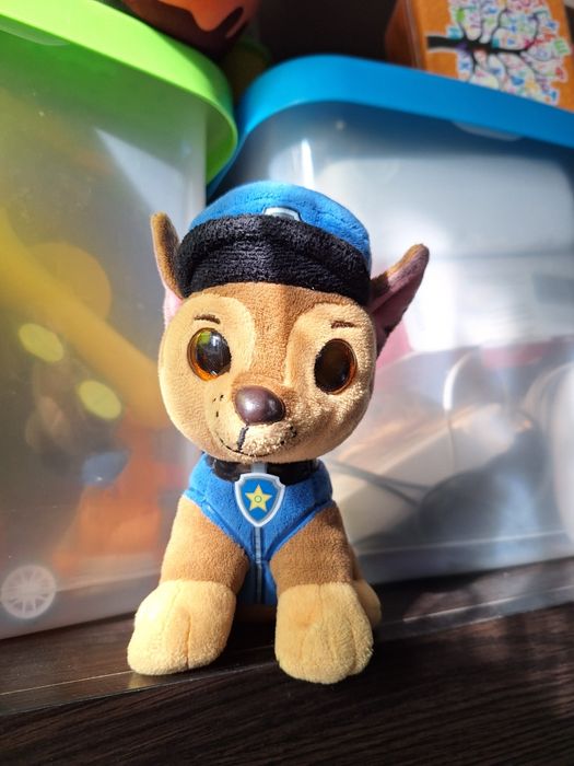 Щенячий патруль, Гонщик, м'яка іграшка з щенячего патруля. Глазастик.