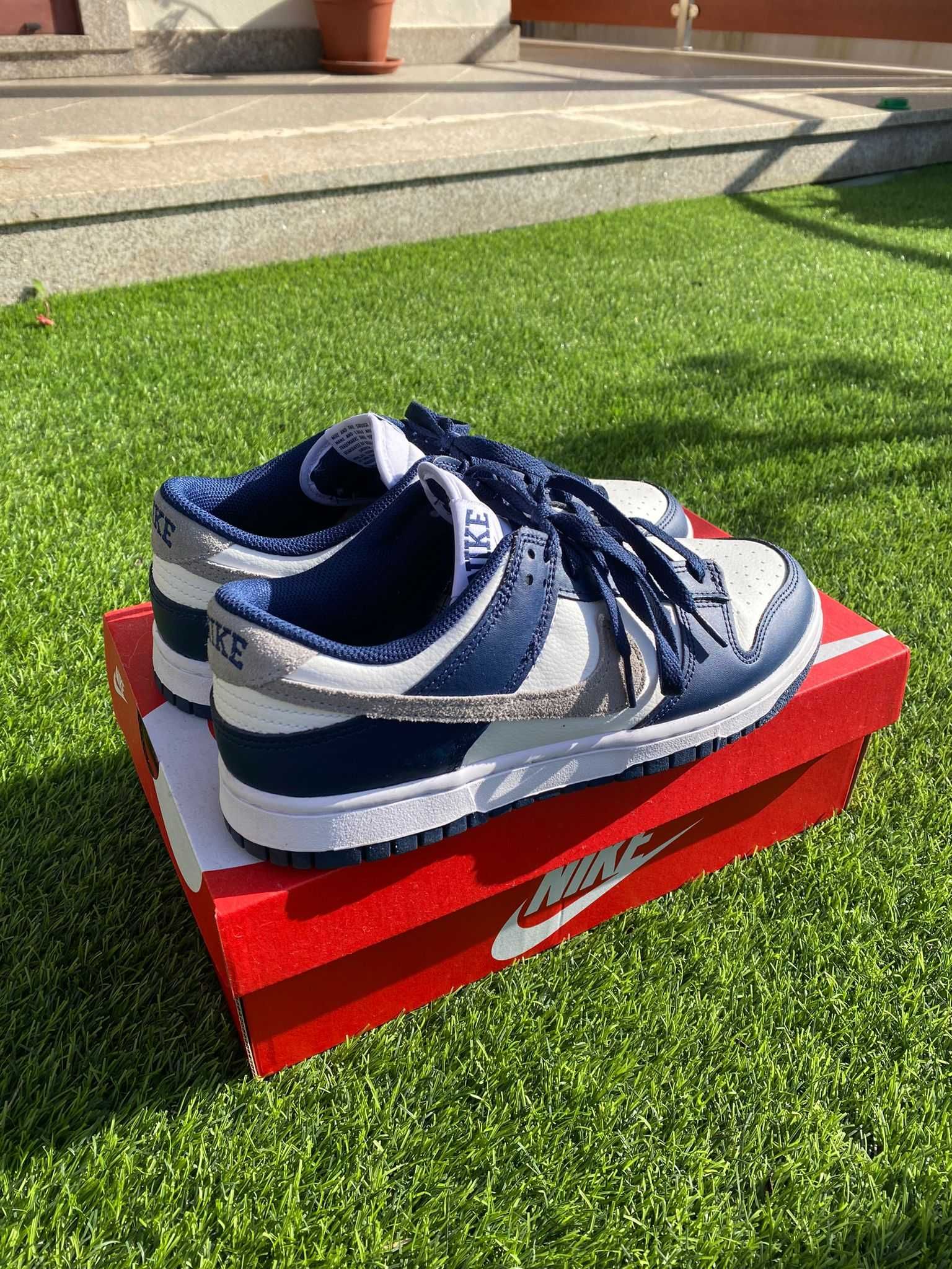 Sapatilhas Nike Dunk Low - Midnight Navy