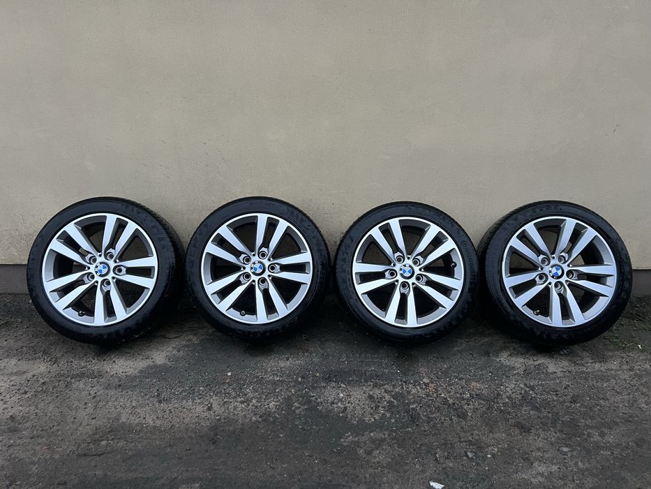 Felgi koła oryginalne BMW 17 5x120 styling 655 z oponami 225/45 17