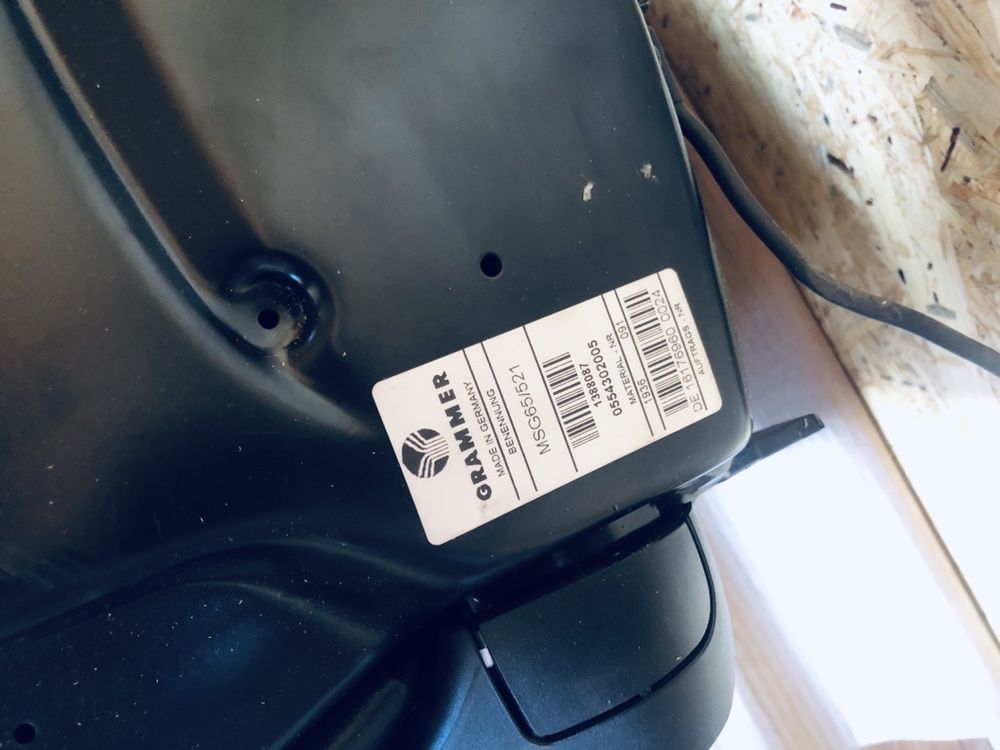 Fotel do Wozka widlowego Still Linde GRAMMER MSG65/521