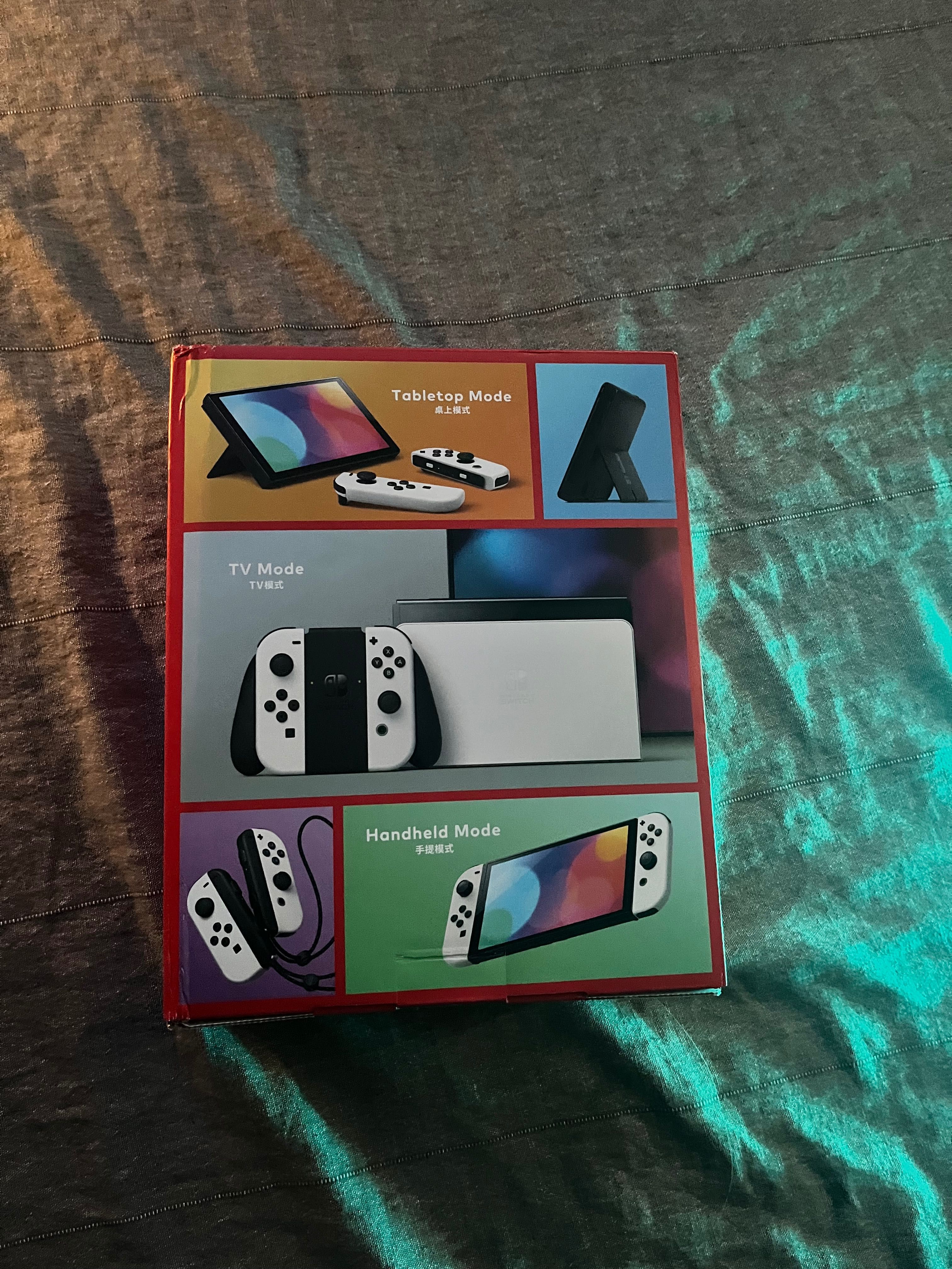 Nintendo switch oled biała