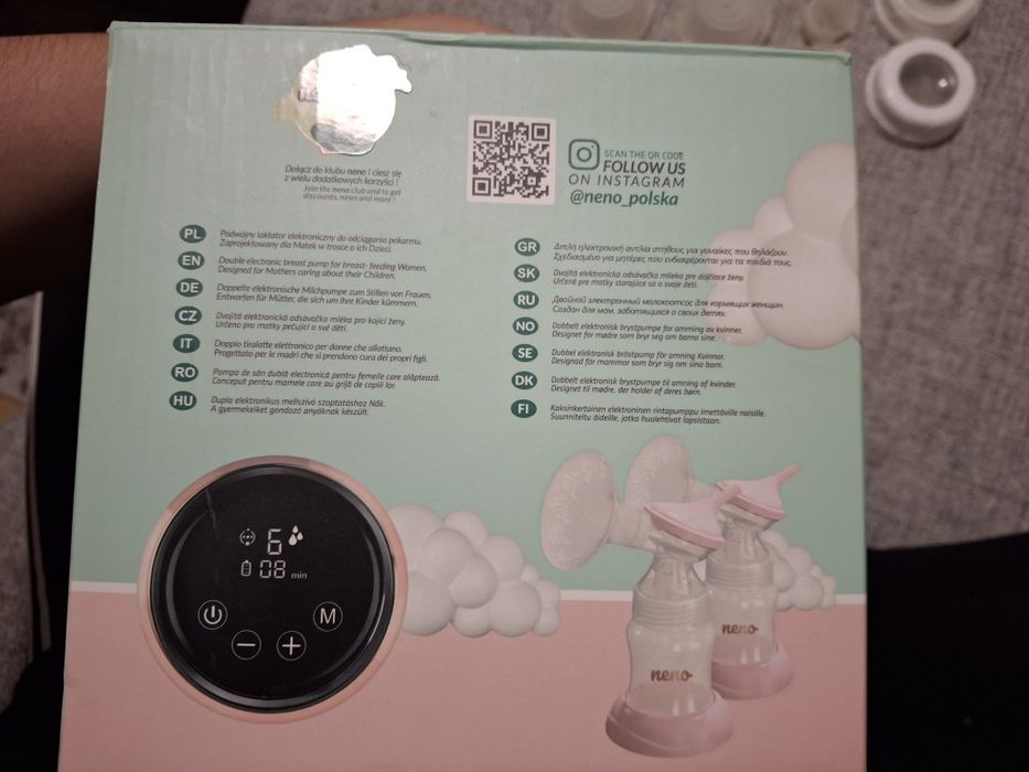 Laktator elektryczny Neno Bella twin  + GRATISY