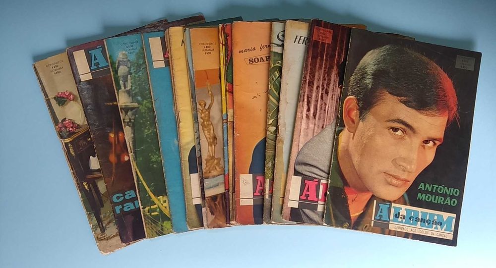 ÁLBUM DA CANÇÃO - Grande lote de revistas 5€ cada