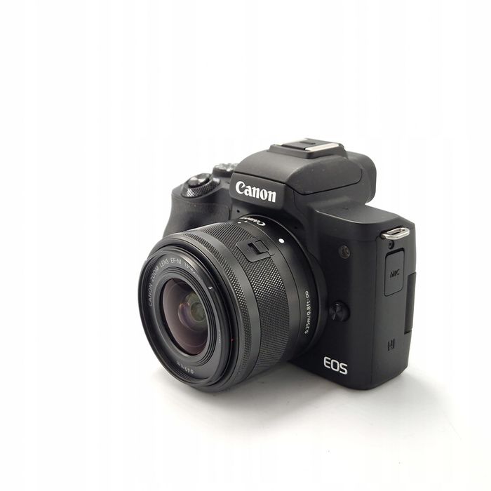 Aparat fotograficzny canon m50 15-45 bardzo zadbany