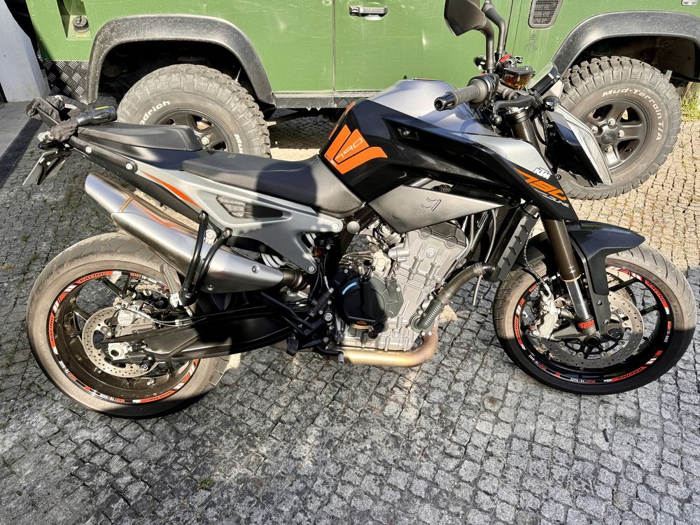 KTM Duke 790 3milkm troco