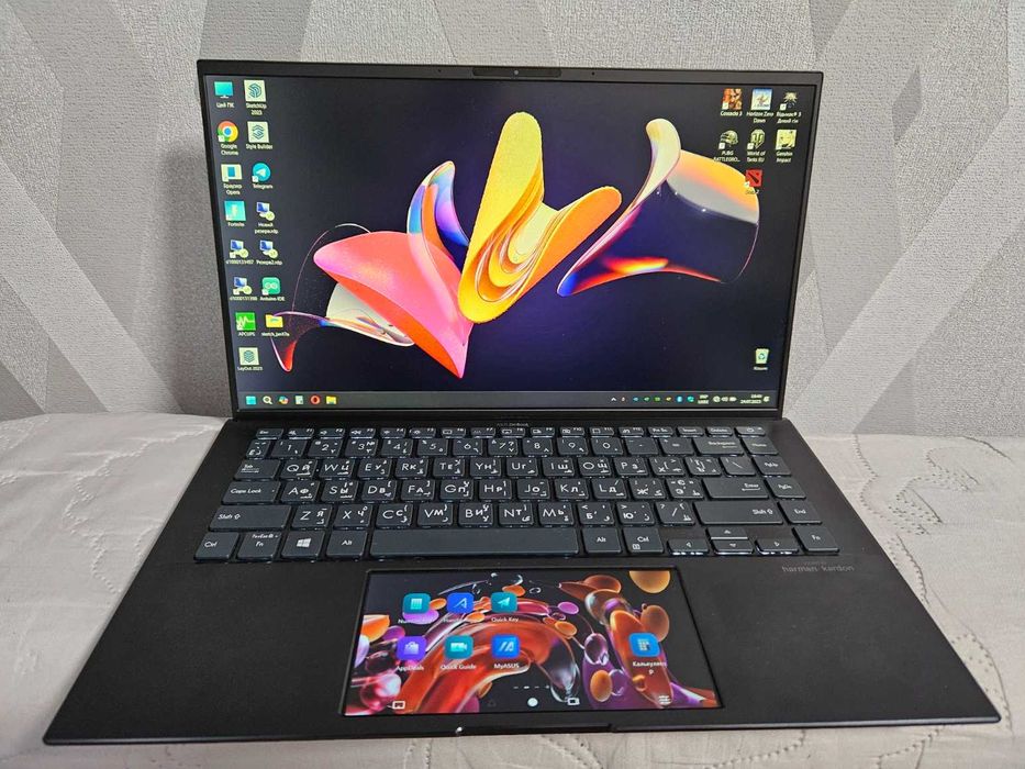 Ноутбук Asus ZenBook 14 UX435EG i7/16GB/ 1TB SSD ДИСКРЕТНА ВІДЕОКАРТА!
