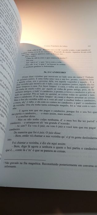 Contos Populares da Adiça - António Ferreira Lopes