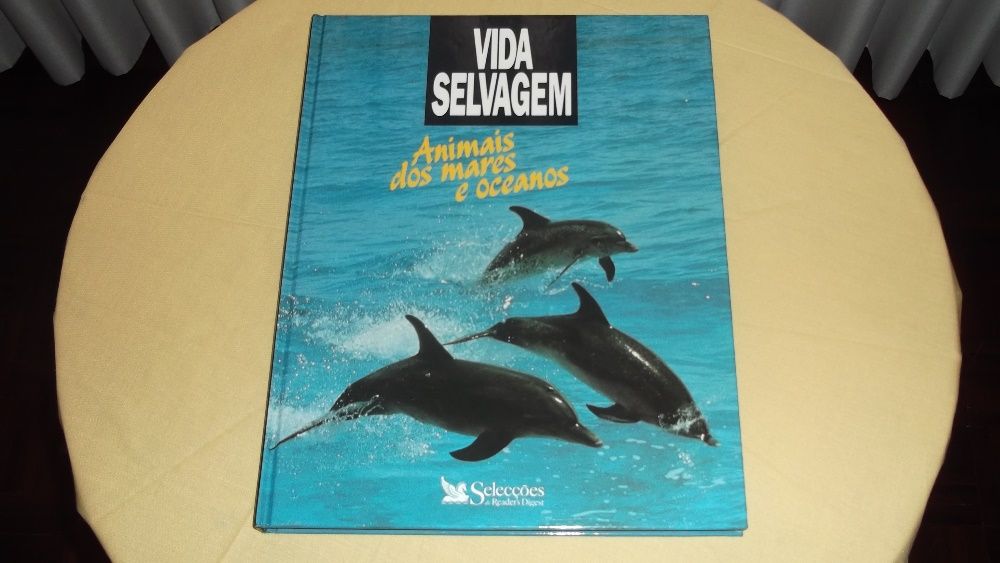 livro da Vida Selvagem Animais dos Mares e Oceanos