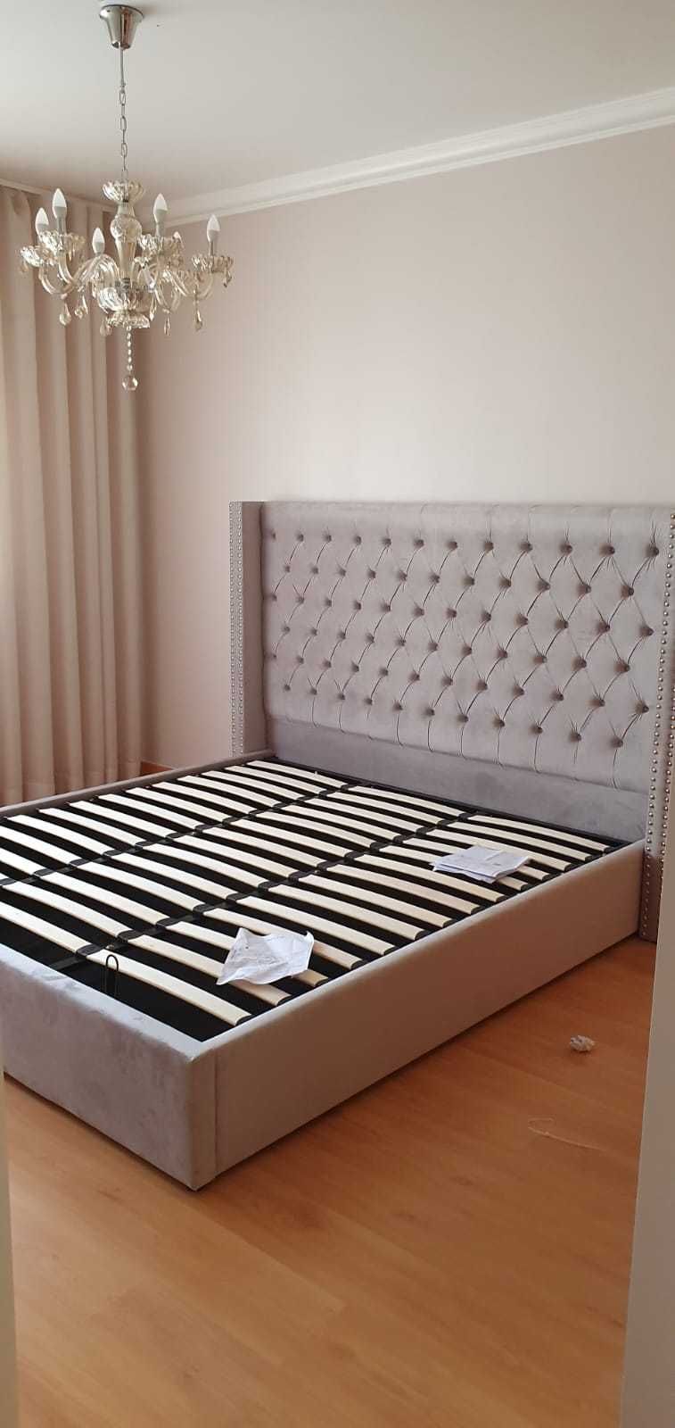 Cama casal king size com opção de colchão