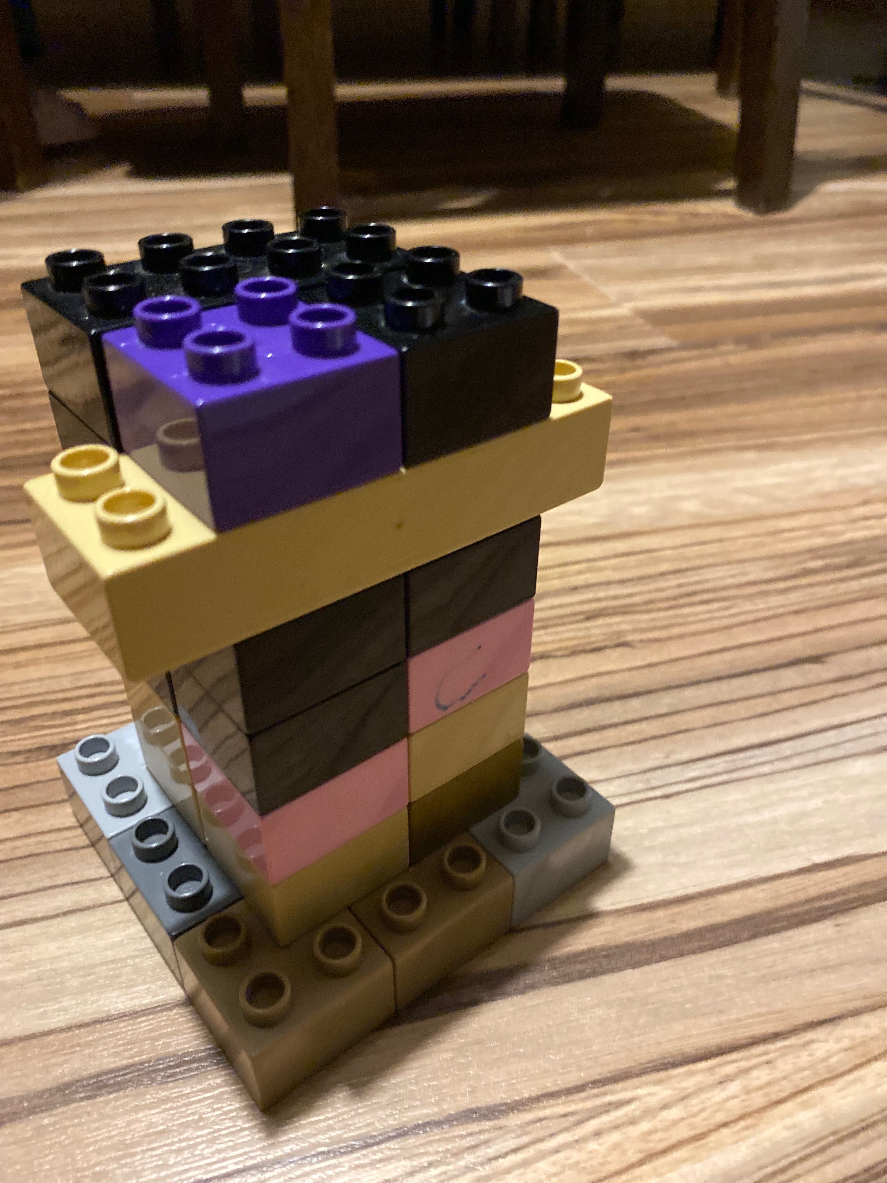 Lego duplo różne kolory 220 gram