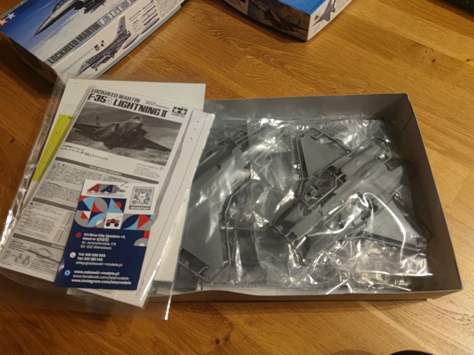 TAMIYA 61124 model 1:48 samolot Lockheed Martin F-35A Lightning II