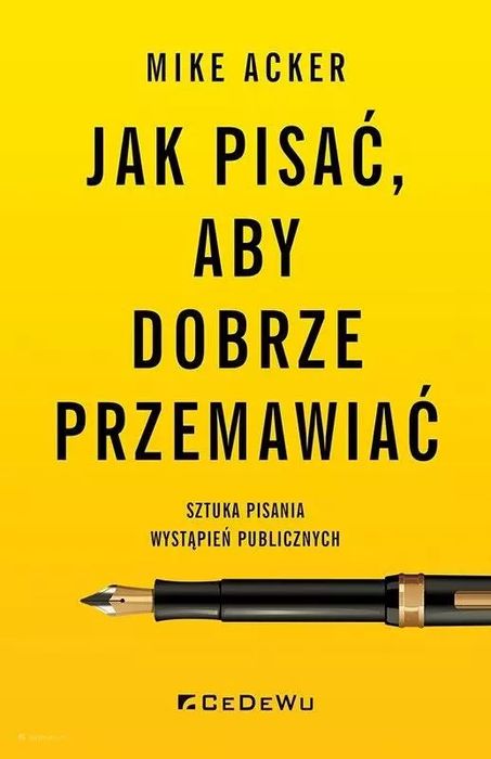 Jak pisać, aby dobrze przemawiać. CeDeWu