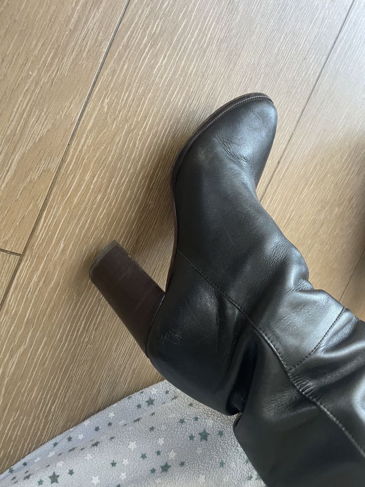 Vendo botas pele Massimo Dutti