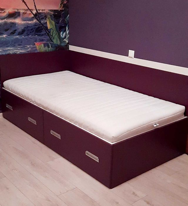 Łóżko 100x200 z ruchomym stelażem