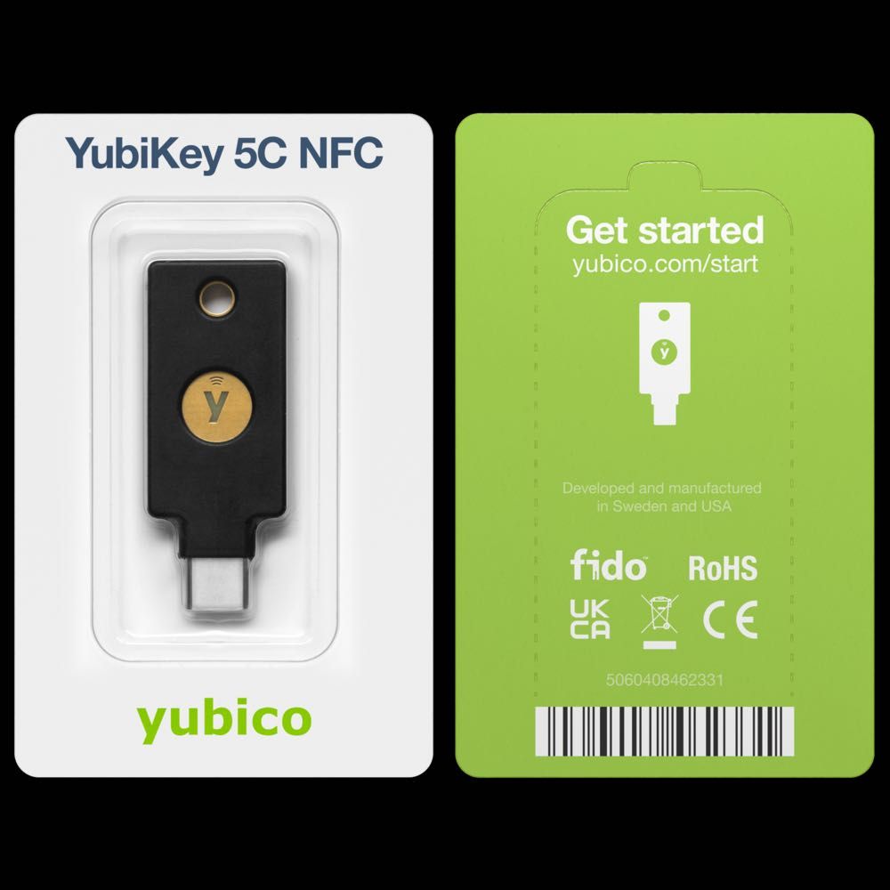 Klucz Yubico Yubikey 5C NFC USB-C