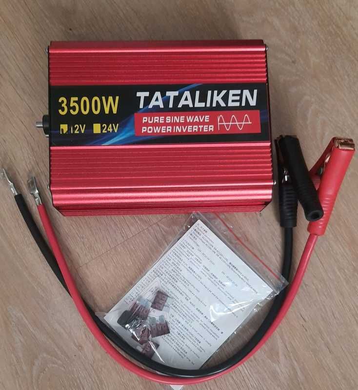 Інвертор Перетворювач Tataliken Преобразователь инвертор 12V-220 3500W