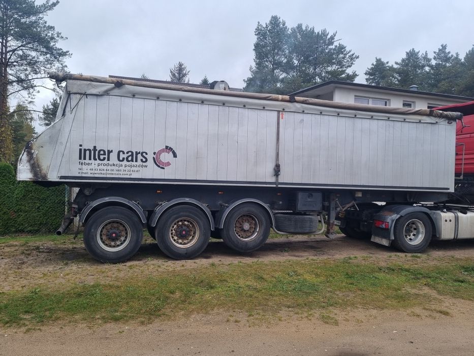 Sprzedam naczepe wywrotkę  inter cars