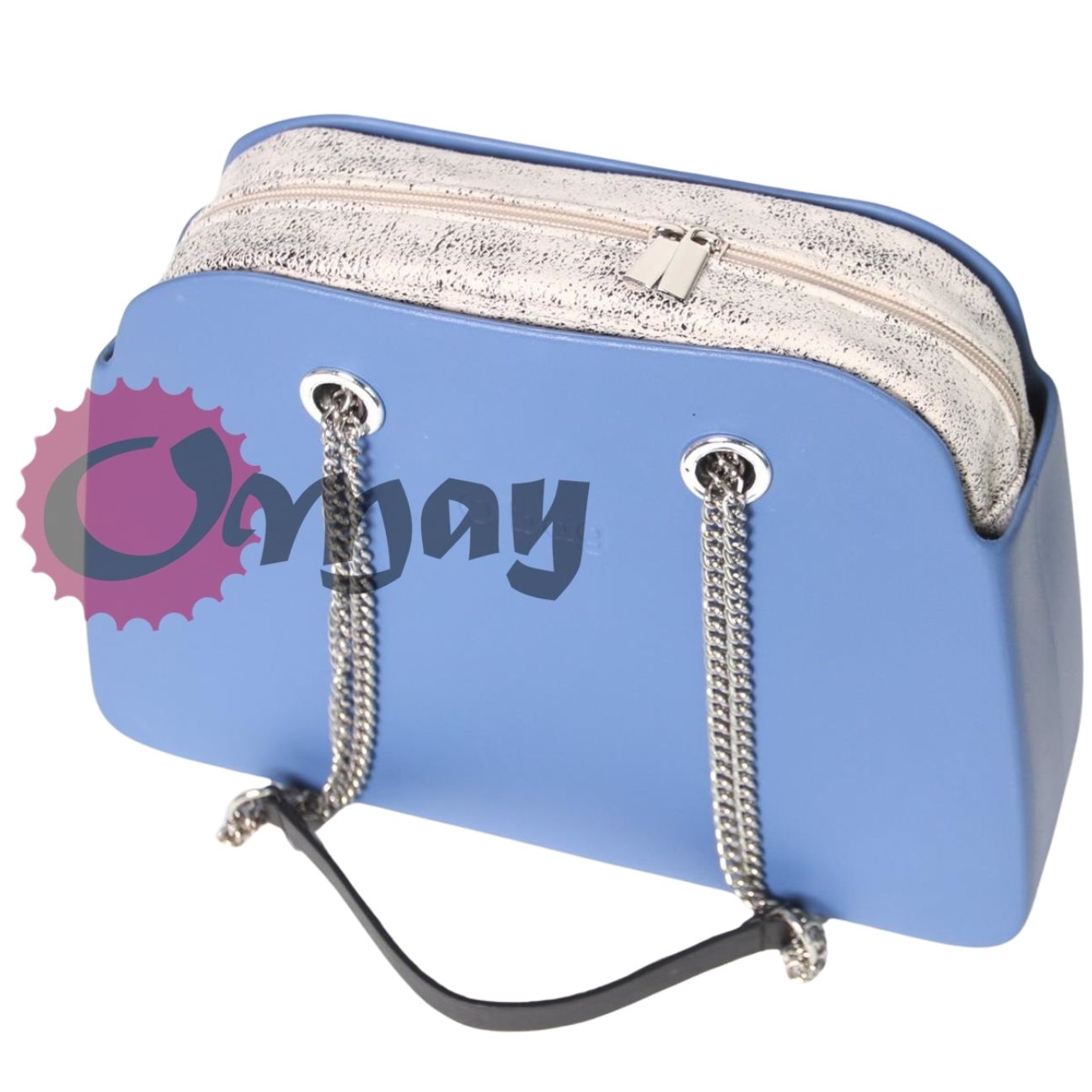 Beżowy organizer do OBAG REVERSE zamek hummus VIP OMAY