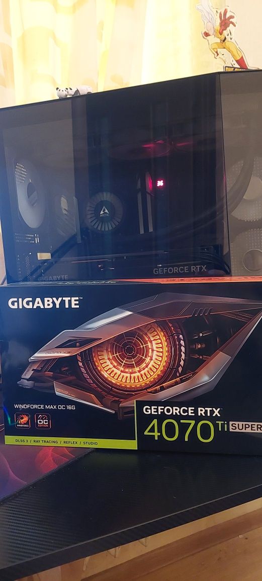 Видеокарта Gigabyte windforce rtx 4070 ti super
