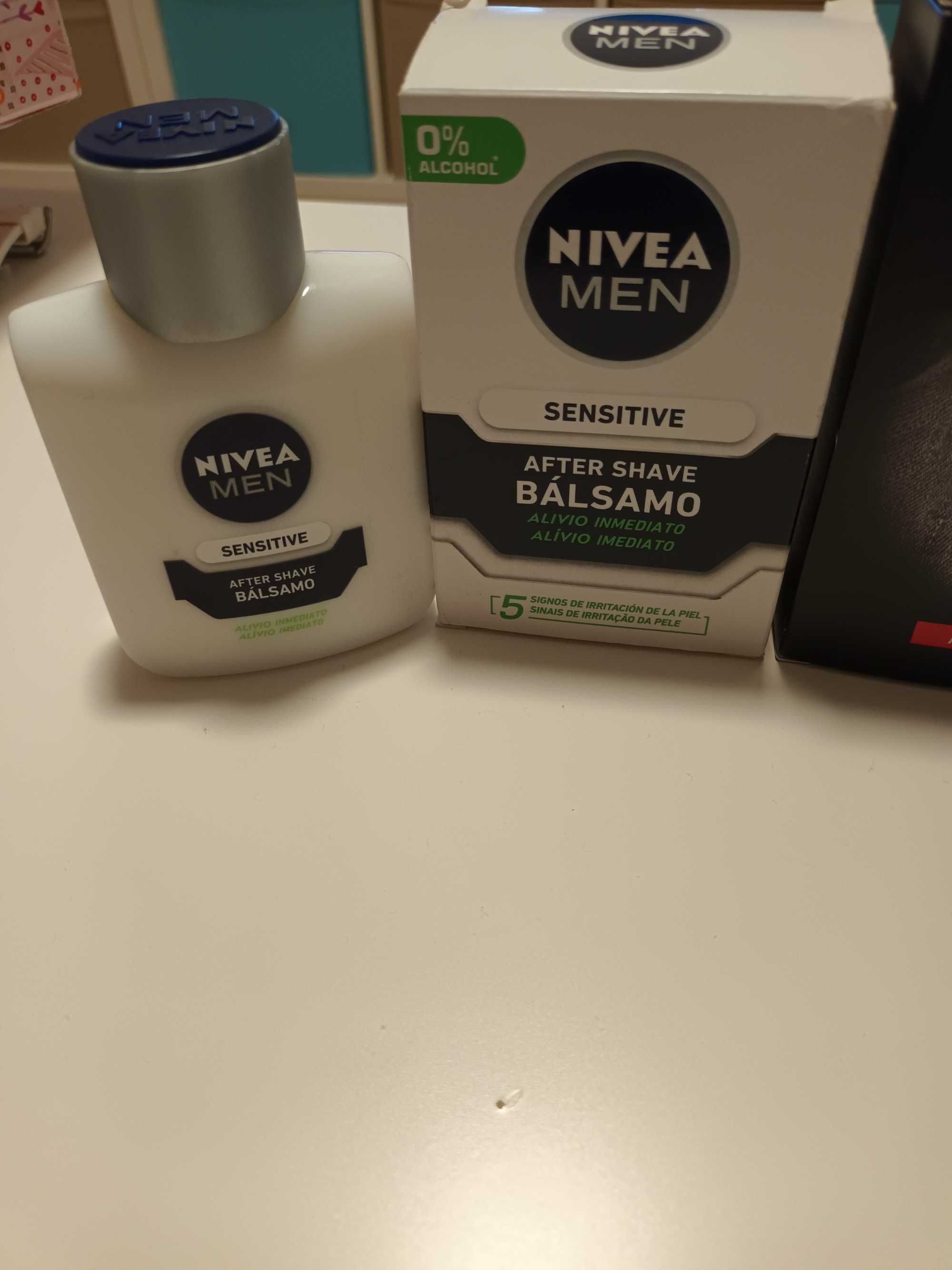 4 After Shaves Nivea + 1 After Shave Denim Black (NOVOS)