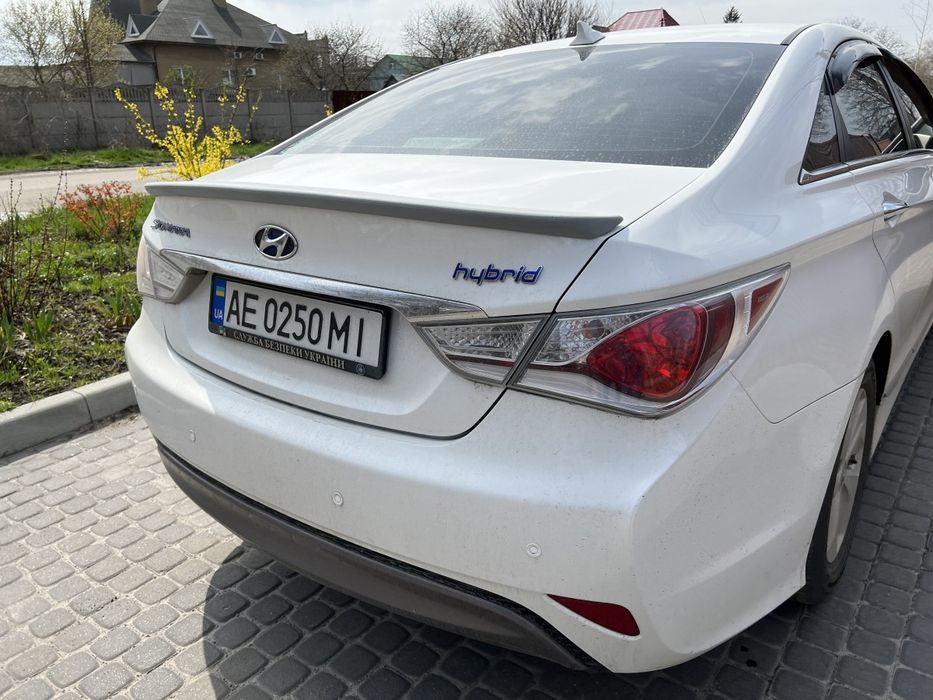 Спойлер ліп Hyundai Sonata YF 2010-2015 ABS пластик під фарбування