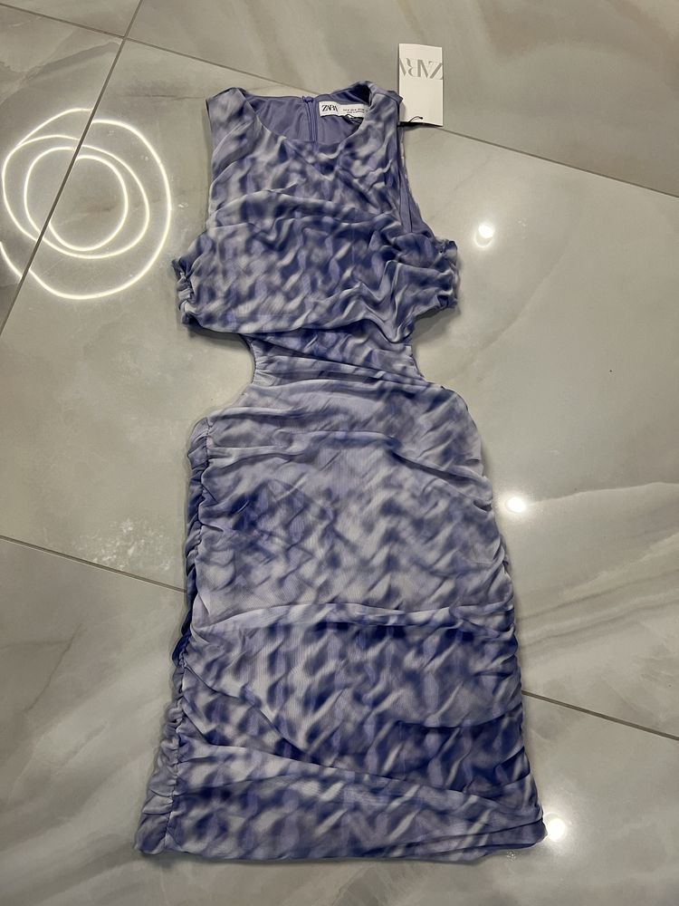 Платье Zara S сарафан сукня міні мини зара