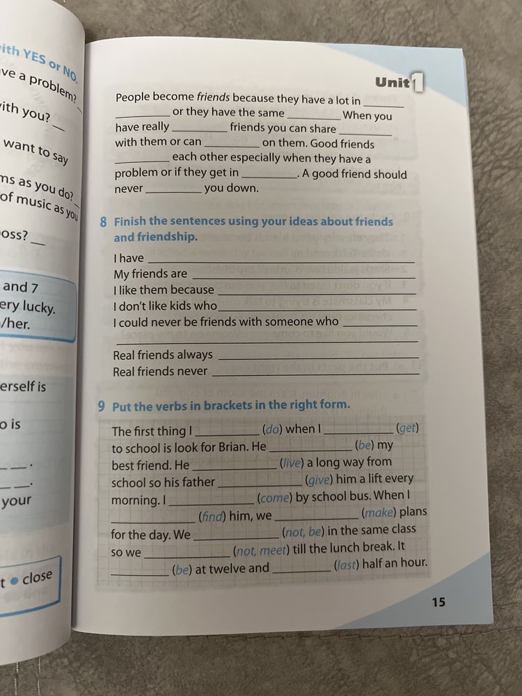 English 8workbook