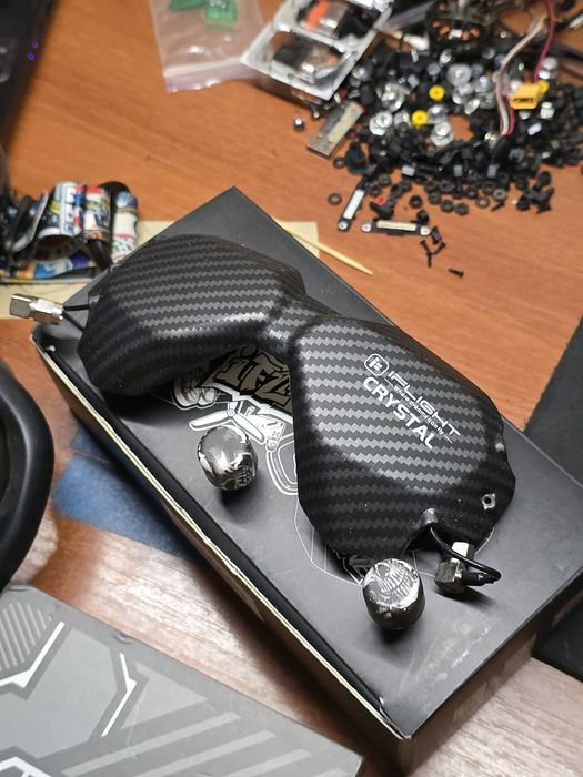 Цифрові FPV окуляри DJI Goggles V2+ антени iFlight Crystal і Lumenier