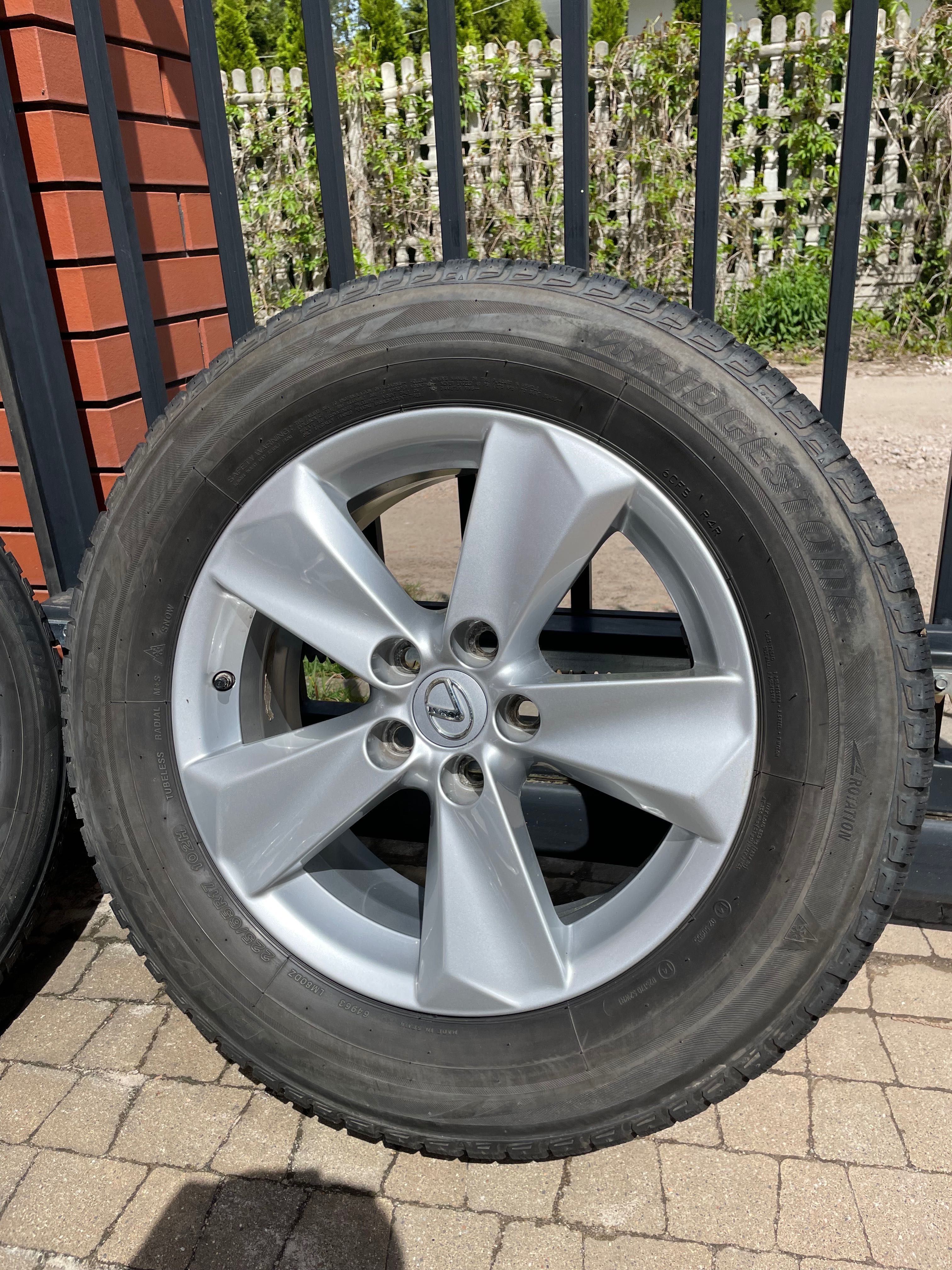 Aluminiowe oryginalne Felgi Lexus NX  ROZMIAR 17 na opony  225/65R17